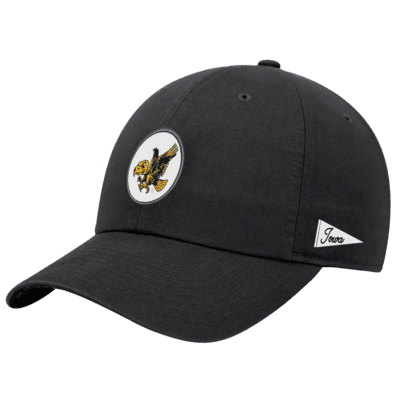 Gorra universitaria ajustable Nike con logotipo de Iowa