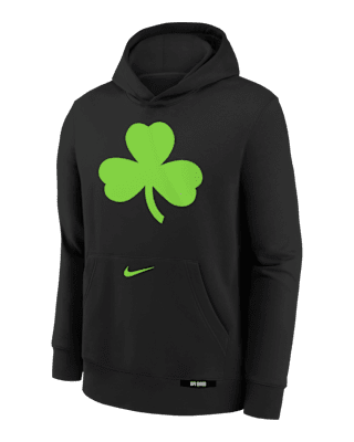 Подростковое худи Boston Celtics Club City Edition Big Kids' Nike NBA Pullover Hoodie