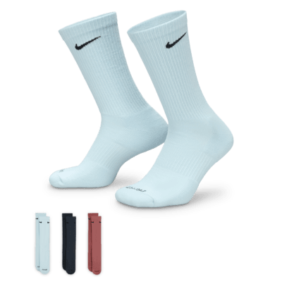 Nike Everyday Plus Cushioned Training Crew Socks (3 Pairs)