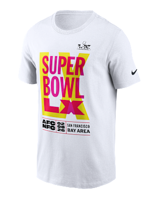 Мужская футболка Super Bowl LX Nike NFL Essential