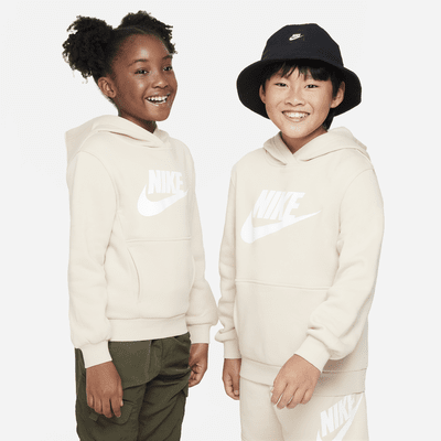 Sudadera con gorro para niños talla grande Nike Sportswear Club Fleece