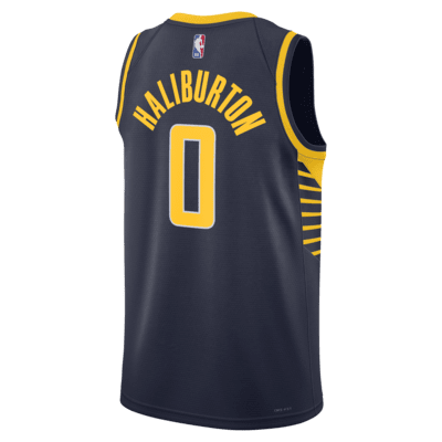 Indiana Pacers Icon Edition 2022/23 Nike Dri-FIT Swingman NBA-jersey voor heren