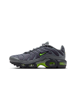 Nike Air Max Plus sneaker Smoke Grey/Dark Smoke Grey/Zwart/Volt