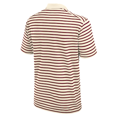 Polo universitaria Nike Dri-FIT para hombre Alabama Striped