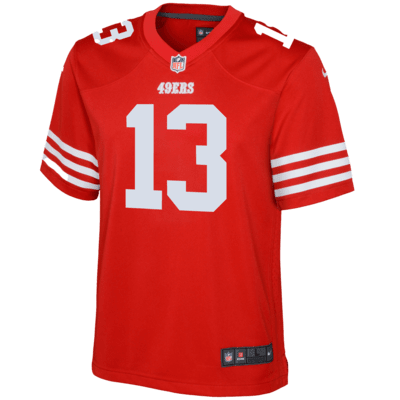 Jersey Game Nike de la NFL para niños talla grande Brock Purdy San Francisco 49ers