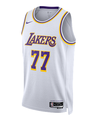 Мужские джерси Los Angeles Lakers Association Edition Nike Dri-FIT NBA Swingman Jersey