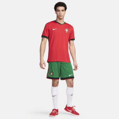Portugal 2024 Stadium Home Men's Nike Dri-FIT Soccer Replica Shorts ...