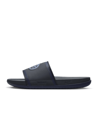 Nike Tennessee Titans Off-Court Wordmark Slide Sandals in Gray