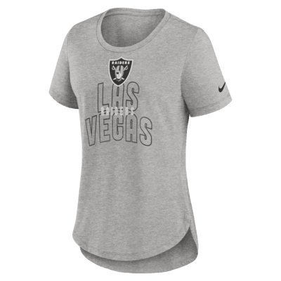 Las Vegas Raiders Nike Crew Fleece - Womens