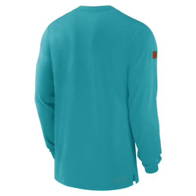 Nike Dri-FIT Sideline Team (NFL Miami Dolphins) Men's Long-Sleeve T-Shirt