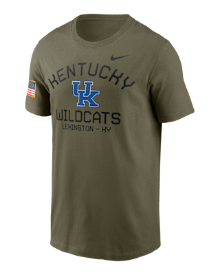 Мужская футболка Kentucky Wildcats Military Appreciation Team Issue Nike Dri-FIT College