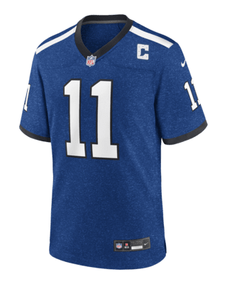 Мужские джерси Michael Pittman Jr. Indianapolis Colts Nike NFL Game Football Jersey для футбола