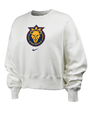 Женский свитшот Utah Royals FC Phoenix Fleece Nike NWSL Crew-Neck