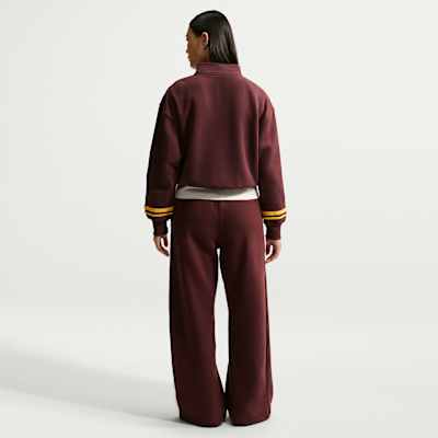 Damska dzianinowa bluza oversize z zamkiem 1/4 Nike Sportswear