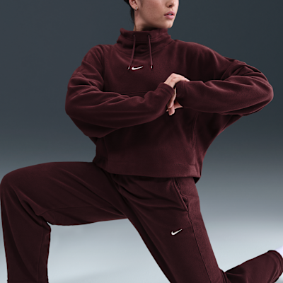 Nike One Women's Therma-FIT Mid-Rise Fleece Pants