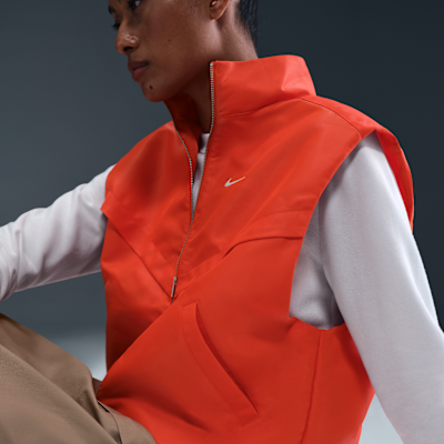 Chaleco brillante para mujer Nike Sportswear Windrunner