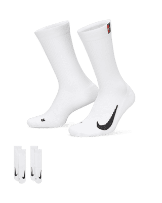 Chaussettes de tennis mi-mollet rembourrées NikeCourt Multiplier (2 paires)