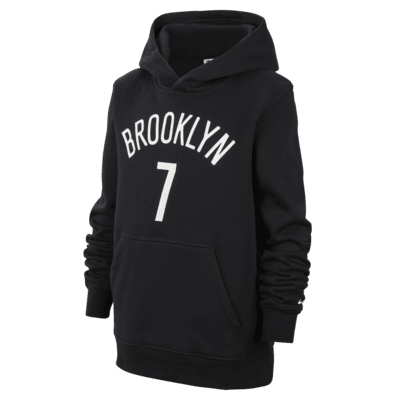 Sweat à capuche en tissu Fleece Nike NBA Brooklyn Nets Essential pour ado