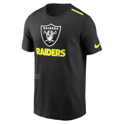 NIKE Fan Gear Las Vegas Raiders Mens Nike Logo Essential T-shirt