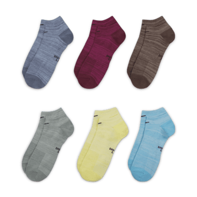 Nike Everyday Lightweight No-Show Training Socks (6 Pairs)