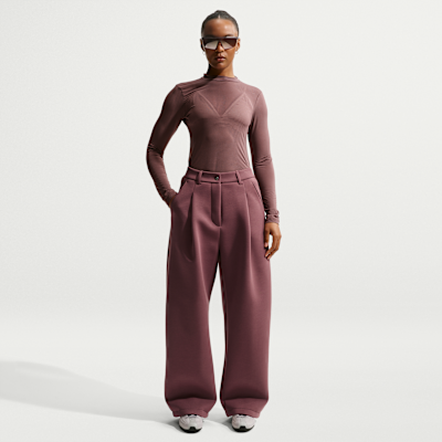 Nike Sportswear Women's Tight Long-Sleeve Sheer Top