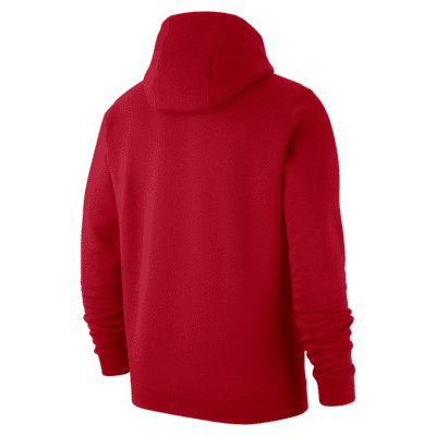 Sudadera con capucha sin cierre para hombre Nike College Club Fleece ...