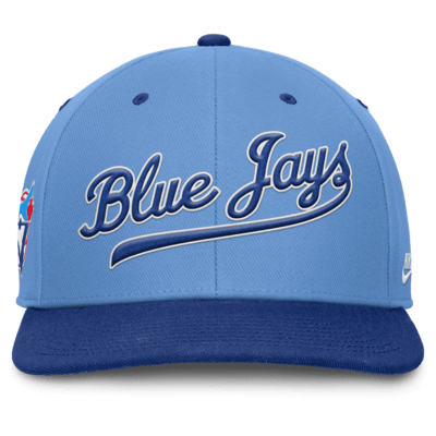 Gorra Nike Dri-FIT de la MLB ajustable para hombre Toronto Blue Jays Cooperstown Pro