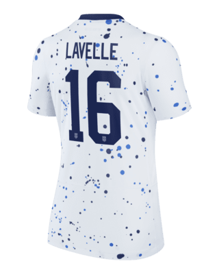 Nike Men's Rose Lavelle Blue USWNT 2022/23 Home Breathe Stadium