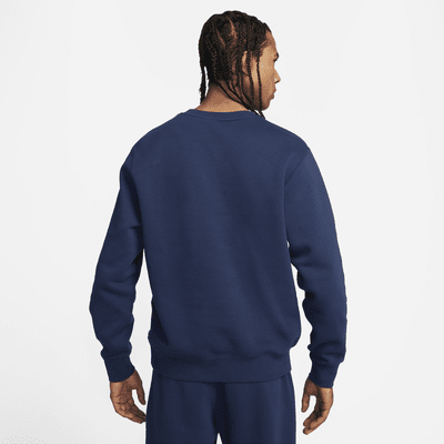 Nike Club Fleece Men's Long-Sleeve Crew-Neck Sweatshirt. Nike.com