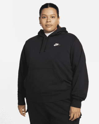 Женское худи Nike Sportswear Club Fleece Pullover Hoodie (Plus Size)