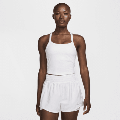 Nike One Fitted Women's Dri-FIT Strappy Cropped Tank Top