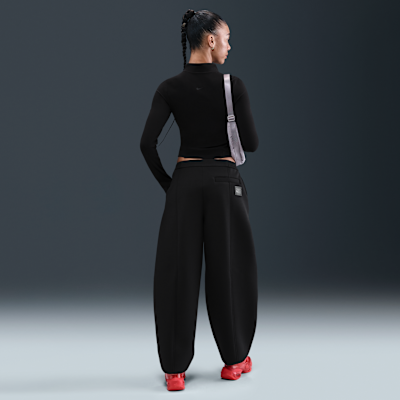 Pants de tiro medio holgados para mujer Nike Sportswear Modern Fleece