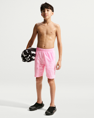 Детские шорты Nike Swim Breaker Big Kids' (Boys') Ripple Texture 7" Brief-Lined Volley Short