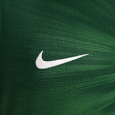 Haut de foot à manches courtes Replica Nike Dri-FIT VfL Wolfsburg 2025/2026 Stadium Domicile pour ado