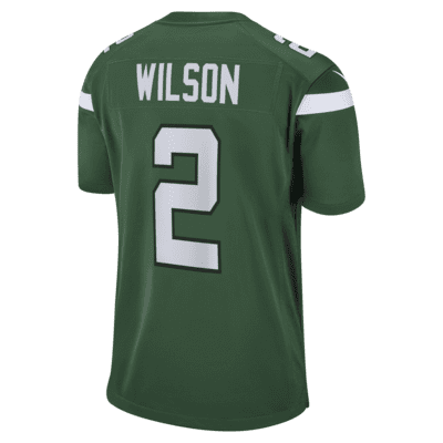 Youth Nike Zach Wilson Black New York Jets Game Jersey Size: Small