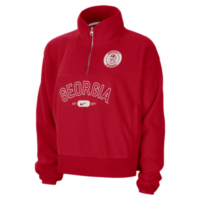 Georgia Fly Women's Nike College 1/4-Zip Jacket