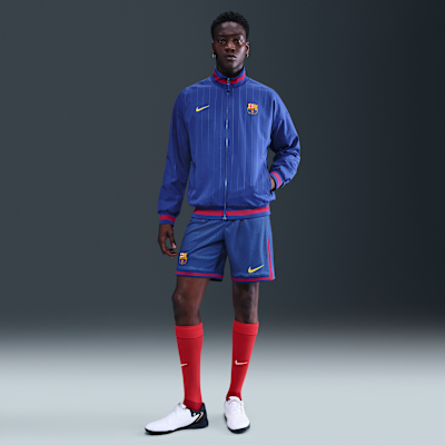 FC Barcelona Strike Home Men's Nike Dri-FIT Soccer Anthem Jacket
