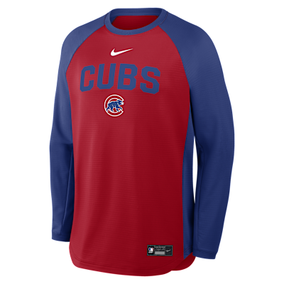 Chicago Cubs Authentic Collection Men's Nike Dri-FIT Pullover Crew from Nike - $84