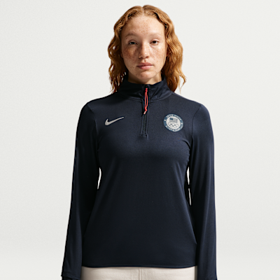 Nike Team USA Swift Element Women's 1/4-Zip Top