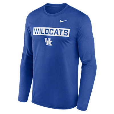 Kentucky Primetime Legend 2-Hit Men's Nike Dri-FIT College Long-Sleeve T-Shirt