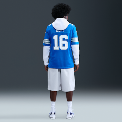 Spelartröja NFL Detroit Lions (Jared Goff) för män