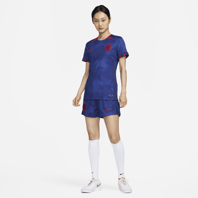 Shorts de fútbol Nike Dri-FIT de Estados Unidos visitante 2022/23 Stadium para mujer