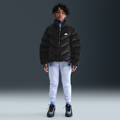 Chamarra acolchada Therma-FIT holgada para niños talla grande Nike Sportswear All Day Play