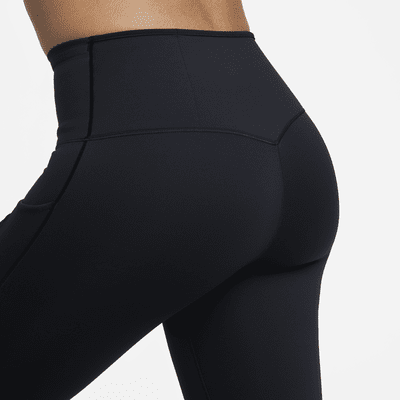 Nike Go Leggings Therma-FIT de 7/8 y talle alto con bolsillos - Mujer