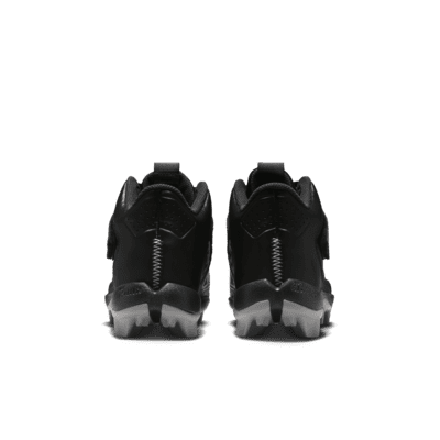Kids' Nike Force Trout 8 Keystone Molded Baseball Cleats 4 Black/White