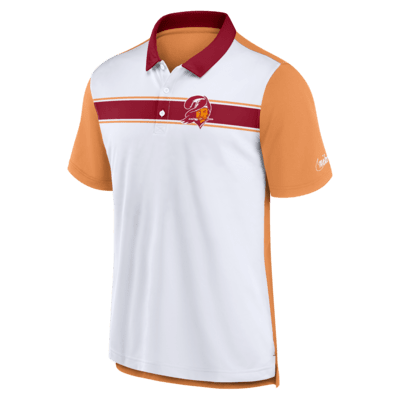 Nike Men's Tampa Bay Buccaneers Rewind White/Orange Polo