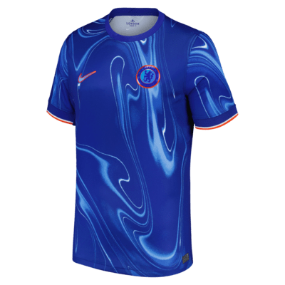 Christopher Nkunku Chelsea 2024/25 Stadium Home Men's Nike Dri-FIT Soccer Jersey