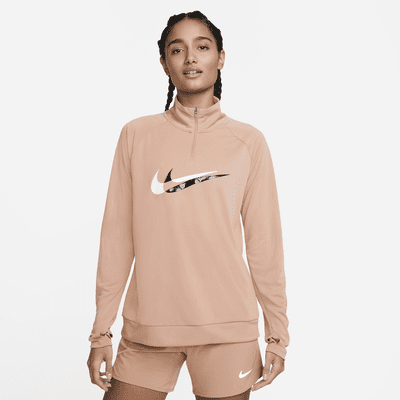 womens nike running zip top