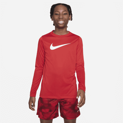 Zogenaamd Zwart Ruïneren Nike Dri-FIT Legend Big Kids' (Boys') Long-Sleeve T-Shirt. Nike.com