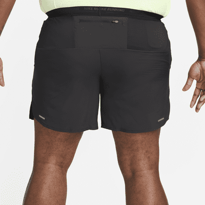 Shorts de correr Dri-FIT de 18 cm con forro de ropa interior para hombre Nike Stride